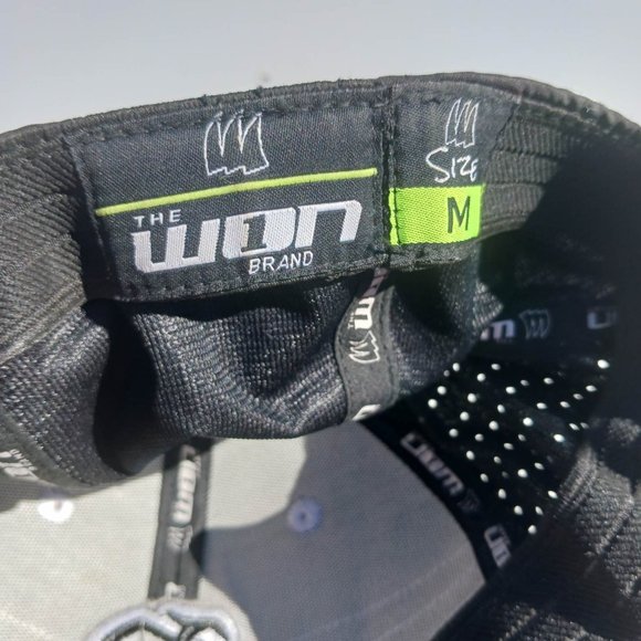 The won brand Size OS Black Men's CAP - Picture 6 of 9